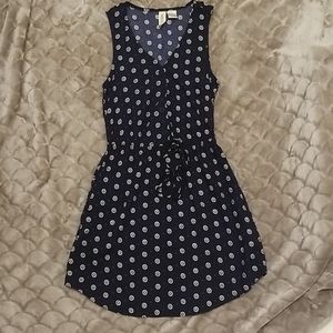 Mimi Chica - Sleveless Navy Blue Dress